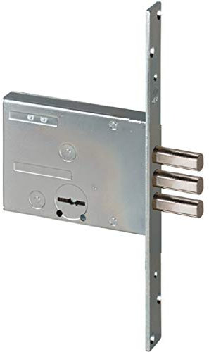 Art. 57030620KA SERRATURA DOPPIA MAPPA infilare 4 mandate catenaccio a 3 pistoni In dotazione: borchia interna 06124020 Confezione industriale - E - 60