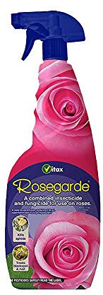 Vitax Rosegarde Spray Combined Insecticide and Fungicide for Use on Roses 750ml (1 Pack)
