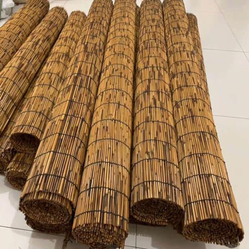 HRXQ Canisse Bambou Brise Vue Jardin 90×500cm 120×300cm 120×500cm Clôture en Roseau Écologique pour Terrasse, Balcon Et Jardin Coupe-Vent - Facilité De Coupe ＆Installation (Size : 150x500cm)