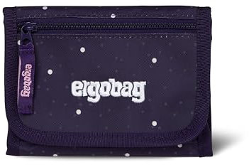 ergobag Brustbeutel Kleingeldfach, mit Sichtfenster, Geldbeutel für Kinder, zum Umhängen, mit Klettverschluss