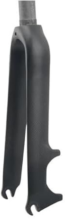 Fahrrad Gabel Carbonfaser-Fahrradgabel, klappbar, for Rennräder, MTB, Kinder-BMX-Fahrräder, Vorderradgabel, passend for Räder 14 16 18 20 22 Zoll, Achsbreite 74 mm, 100 mm Fahrradgabeln(Matte 22 inch