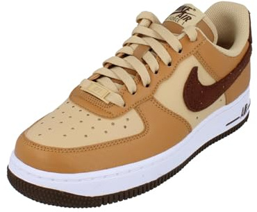 NIKE Damen Air Force 1 '07 Next Nature Sneaker, Schwarz Weiß Gym Red University Gold, 40 EU