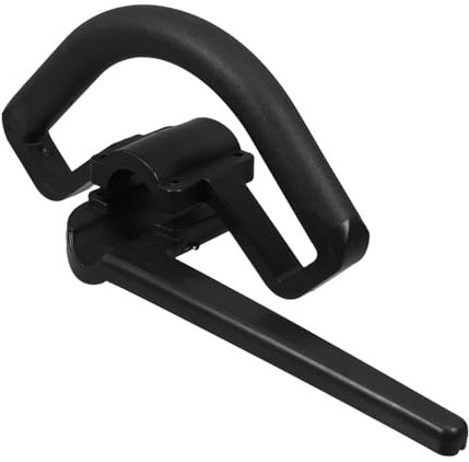 TOYANDONA Poignée pour Tondeuse à Gazon et Coupe-bordures, Manche en Plastique Noir, Prise Confortable, Réutilisable pour Jardinage Domestique et Professionnel