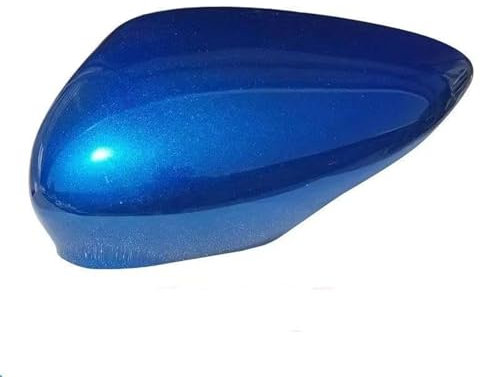 YHGGDN Rückspiegel Kappe Seitenspiegelabdeckung Für Ford Für Fiesta (2009–2015), Rückspiegelkappe, 1 Paar, Ersatz Für Außenspiegelabdeckungen Auto Flügel Spiegel Abdeckung(Blau,Links)