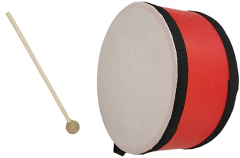 BESPORTBLE Tambours à Main pour Garçon Fille avec Baguettes Instrument De Musique De Batterie De Percussion Léger