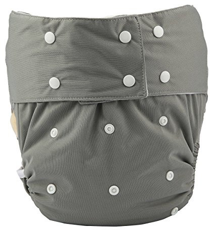 Copripannolino in tessuto, per adulti, riutilizzabile, lavabile, regolabile, per incontinenza e disabilità