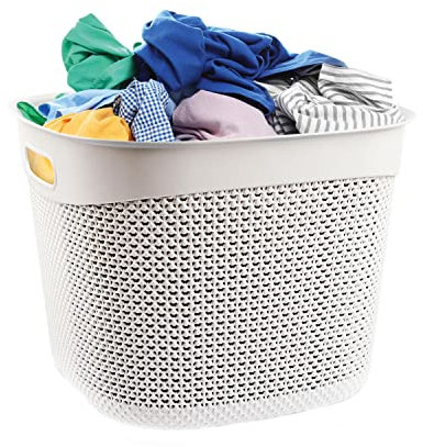 7H SEVENON Cesta Alta Cuadrada 36 litros 7house