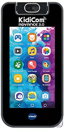 VTech Kidicom Advance 3.0 (Blue), Learning Toy & Safe Communication Device for Children Featuring e-Books, Camera, Children-Friendly Apps, Games and More, Suitable for Boys & Girls 4, 5, 6, 7 +