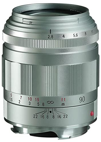 Voigtländer 90 mm f2.8 APO Skopar Silver Leica M Entfernungsmesser kompatibel