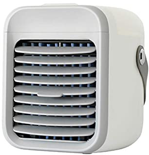 Samnuerly Mini Aire Acondicionado portátil, Ventilador USB para Coche, hogar, Playa, Viaje, Enfriador de Aire, humidificador, Enfriador evaporativo, purificador de Aire