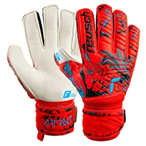 Reusch Attrakt Grip Torwarthandschuhe Bright Red/Future Blue 10.5