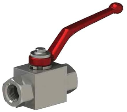 2/2 Wege Hydraulik Kugelhahn Absperrhahn Gr.1/4, 3/8, 1/2 Hochdruck 500 Bar. (1/4 BSP)