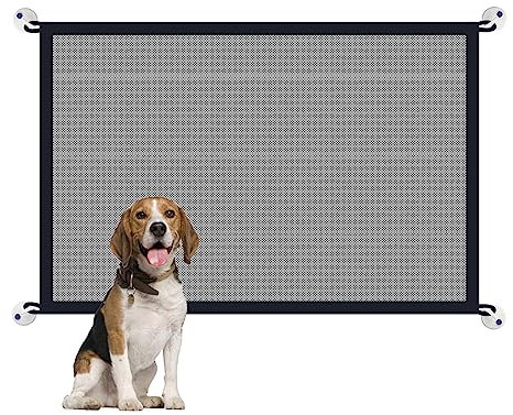 NAMSAN Hundeschutzgitter Treppenschutzgitter für Hunde 110 X 72 cm Absperrgitter Tür für Haustiere