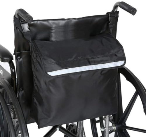 HOUSON Rollstuhl Tasche, Aufbewahrungstasche für Rollstuhl Rollstuhl Rucksack Aufhängen Rollstuhltasche für Rollstuhl Rucksack 45cm*40cm*20cm