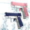 Pistola de Agua 2 Piezas Pistolas Agua Niños Alcance 10 Metros para Piscinas, Playas y Jardines Verano al Aire Libre Juegos de Agua (Azul+Rosa)