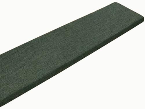 Bankauflage Bankkissen Sitzauflage 140x40 120x40 100x40 100x35 80x40 Sitzkissen Bank, 5CM Dicke Bequeme Rutschfestes Sitzkissen für Gartenbank Schaukel, Terrasse, Esstisch, Bank, Drinnen ( Color : #8