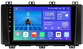 9 Pulgadas Android 13 Radio Coche para Seat Ateca Cupra 2016-2021 con Android Auto/Carplay GPS WiFi Bluetooth Radio FM Pantalla Dividida USB SWC GPS Coche Navegador(2+32G)