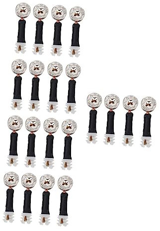 JECOMPRIS 100sets Screw Eccentric Wheels Dowel Screws for Furniture Connectors Nuts