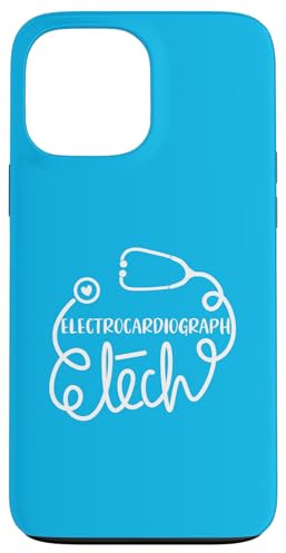 EKG Technologist Technician Electrocardiograph Tech Case for iPhone 13 Pro Max