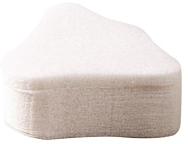 DEARMAMY 80 Stück Einweg Nasenhautpflegepads Aus Dünnem Vliesstoff Hautfreundlich Wasseraufnahmefähig Für Make up Entfernen Und Nasenpflege Kompakt Für Zuhause Und Salon