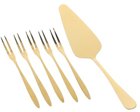 SMASOLO Couverts à Gâteau Et Fourchettes Acier Inoxydable Avec Fourchettes à Dessert Et à Fruits Pour Mariages Et Dîners