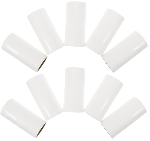 SOIMISS 10pcs Lint Roller Refill Adhesive Cleaning Tape for Pet Hair and Dust Removal Double-sided Sticky Floor Lint Remover Refills for Household Use