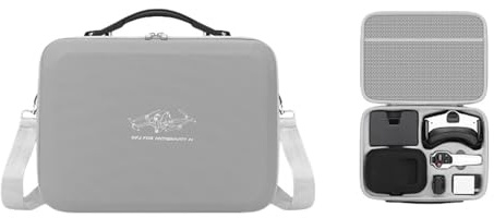 Generico Lämplig för Antigravity A1 PU-förvaringsfodral PU Organisationspaket, kan lagra A1, Vision, Grip Motion Controller och andra tillbehör, Grå, /