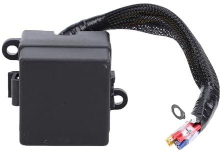 Caja de relé de fusibles para automóviles, 2 relés, 6 fusibles de cuchilla ATC ATO, bloque de ranuras, sellado IP65 para automóviles, camiones, barcos marinos, accesorios