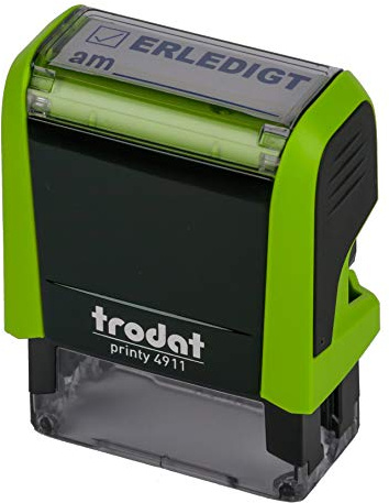 Trodat Printy 4911 apfelgrün ERLEDIGT AM BLAU