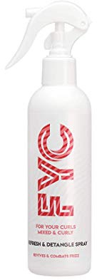 FYC Curly Hair Products: Refresh and Detangle Spray for Curly Hair. With Shea Butter, Aloe Vera & Argan Oil . Vegan & Curly Girl Friendly 250ml