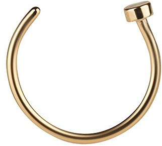 Taffstyle® Fake Hoop Ring Piercing | Nasenpiercing Nasenring Lippenpiercing Ohrpiercing Bauchnabelpiercing