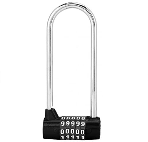 5-Stellige Kombinationsschloss, Lange Vorhängeschloss Sicherheit Padlock Kombinations Zahlenschloss für Schule Gym Locker, Toolbox, Zäune, Fahrrad