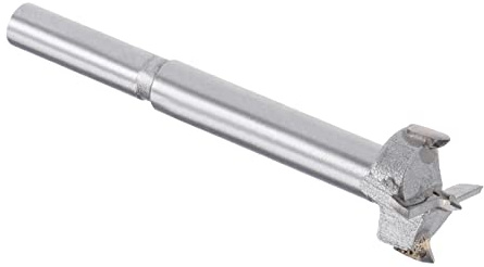 Kozelo Forstner Foret Mèche - [20mm] Tungstène Carbure Tarière Ouvre pour Bois Meuble Charnière Travail Bois Utilisation, Rond Tige, Gris