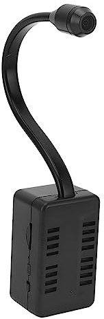 Mini Videoregistratore per Telecamere di Sicurezza Portatili WiFi 1080P, Telecamera Spia Nascosta HD con Piccola Lente a Serpente Regolabile, Telecamera di Sorveglianza con