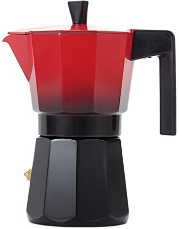 OQHAIR Cafetière Expresso en Aluminium de Type Italien, cafetière Moka pour Usage Domestique et de Bureau sur cuisinière à gaz ou électrique Americano Latte Moka Cappuccino Macchiato