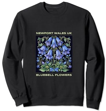 Fleurs de jacinthe des bois - Newport Sweatshirt