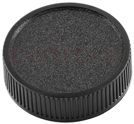 1 x Objektivdeckel für M42 42 mm 42 Schraubbefestigung, schwarze Kamerakappe, Haubenabdeckung, hinterer Objektivkörper, Hitzeschutz, Objektivkappe, Bündel, Frontgehäuse, hinterer Objektivdeckel,