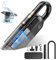 Rouwthio 15000Pa Handheld Vacuum Cleaner with 20-40Mins Long Runtime, Powerful Car Vacuum Cleaner 100W Portable Handheld Hoover with 2 Gears of Suction Power for Home Pet Office Car