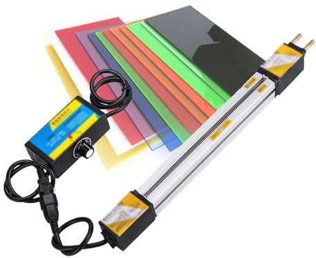 Elektrische Acryl-Biegemaschine Mit Heizung, Externe Temperaturanzeige, Zum Biegen Von Kunststoff Mit Einer Dicke Von 1–6 Mm, Stufenlose Knopfsteuerung,30cm