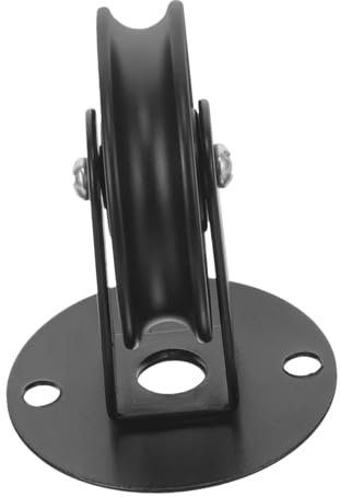 CHILDWEET Deckenrolle Aus Eisen Für Hängelampen Lampenrolle Mit Halterung Kabelrolle Für DIY Beleuchtungszubehör Seilrolle Für Pendelleuchten Charsequence