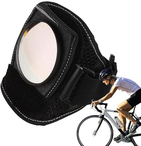 Fahrradspiegel, Fahrradstreifen-Spiegel | Sicherheitsspiegel für das Handgelenk am Fahrrad verstellbar mit elastischem Band, Fahrradspiegel für Rennräder, Mountai