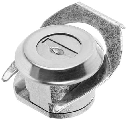NUOBESTY Zinc Alloy Snake Cam Lock Box Locks with Keys Highly Resistant to Tampering Effortless Installation Black for Industrial Control Cabinets and Cash Registers