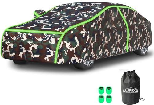 Outdoor Garage Full car Cover for Jaguar XK|Oxford Car Tarpaulin with Zipper/reflective|Durable Accessories|Rainproof Sunscreen Anti-Bird droppings