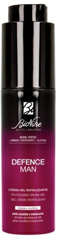 Bionike Defence Man - Energise Crema Gel Rivitalizzante per Uomo, Azione Tonificante e Antiossidante, Idrata e Protegge, Dona Freschezza Immediata alla Pelle, 50 ml