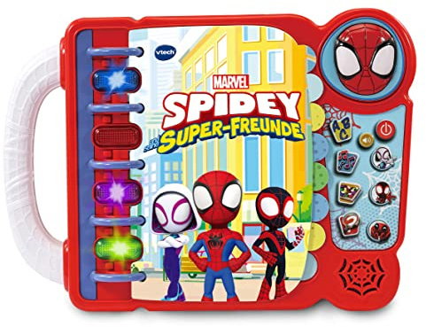 VTech Spidey Abenteuerbuch - Interaktives Lernbuch für Kinder