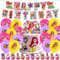 ZaMoux Cantante Decoración De Fiesta De Cumpleaños,32 Piezas Globos De Látex De Singer Adornos De Tarta Feliz Cumpleaños Adornos Para Magdalenas Pancarta Productos Para Fiestas De Fans De Singer