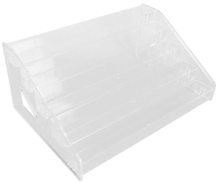 BELLIFFY 1pieza Organizador De De Acrílico Transparente Estante Para Pintauñas y Cosméticos Soporte Práctico Para Mesa De Maquillaje