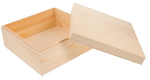 Vaguelly Organizer Box Mit Deckel Vielseitige Aufbewahrungsbox Für Schmuck Und Kleinigkeiten Und Leicht Für Tisch Oder Kommode Hochwertigem Kiefernholz