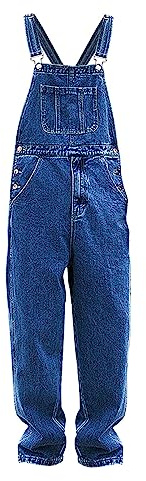 Generisch Arbeitshosen Männer Latzhose Jeans, Latzhose Herren Jeans 90Er | Stark Breit Cargohosen Jeansoptik Arbeitslatzhosen Mit Weitem Bein Elegant Schlupfhose Mittelalter Freizeithose