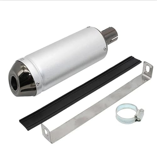 Motociclo Scarico Tubo Di Scarico Universale Per Moto Da Cross Pit Bike 125cc E 150cc 28 Mm Per ATV Scooter Motocross Sistemi Di Marmitta